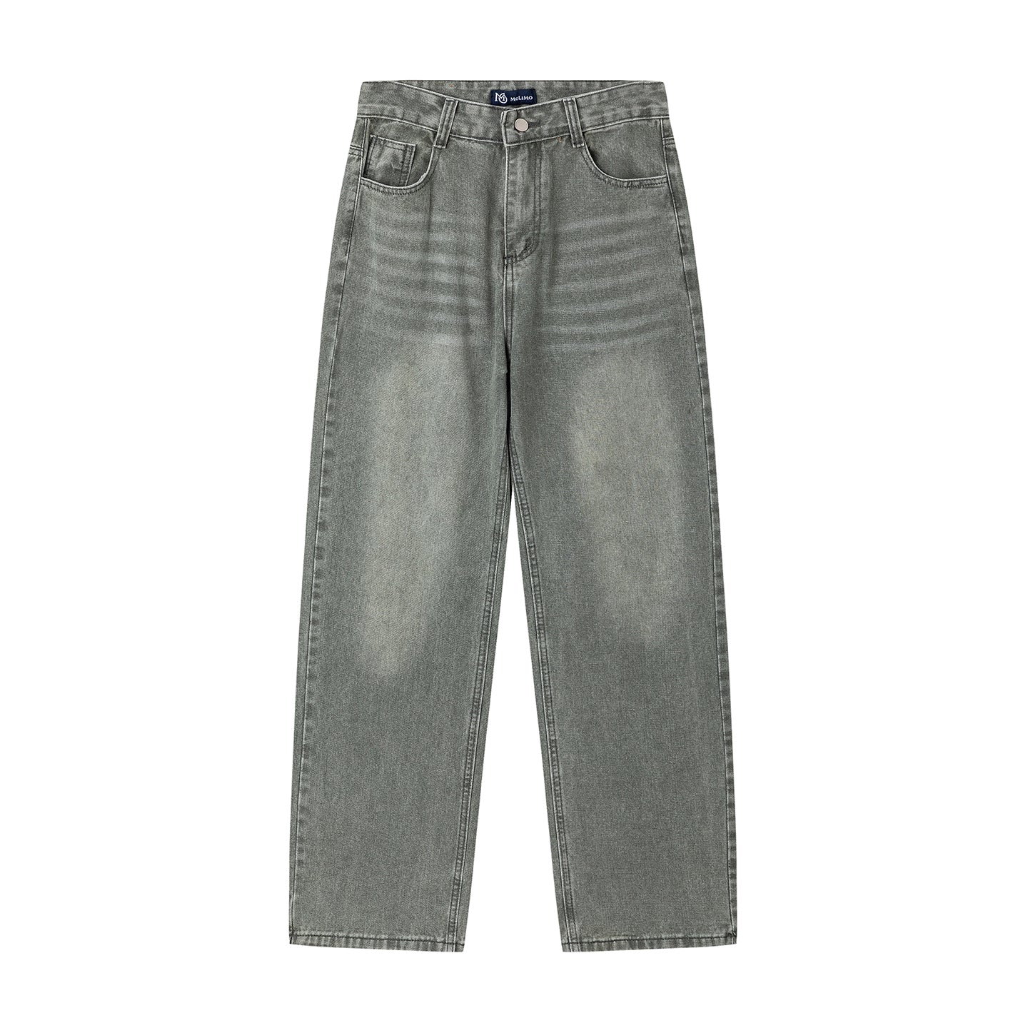 Mo.JEANS | กางเกงยีนส์ ทรงหลวม กระบอกกลาง สไตล์ Basic Jeans มี 13 สี (S-6XL) #MO8003