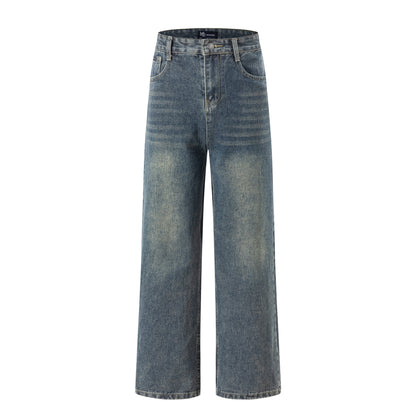 Mo.JEANS | กางเกงยีนส์ ทรงหลวม กระบอกกลาง สไตล์ Basic Jeans มี 13 สี (S-6XL) #MO8003
