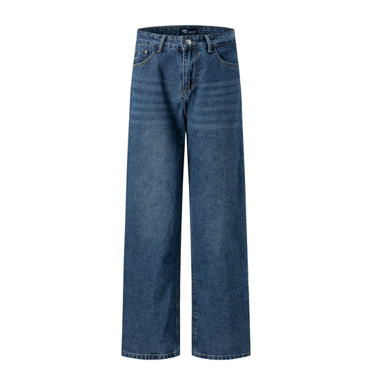 Mo.JEANS | กางเกงยีนส์ ทรงหลวม กระบอกกลาง สไตล์ Basic Jeans มี 13 สี (S-6XL) #MO8003